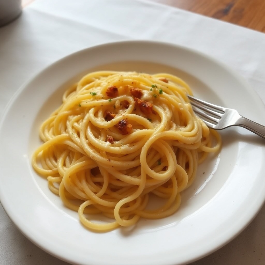 Hausgemachte Eiernudeln mit einem Twist