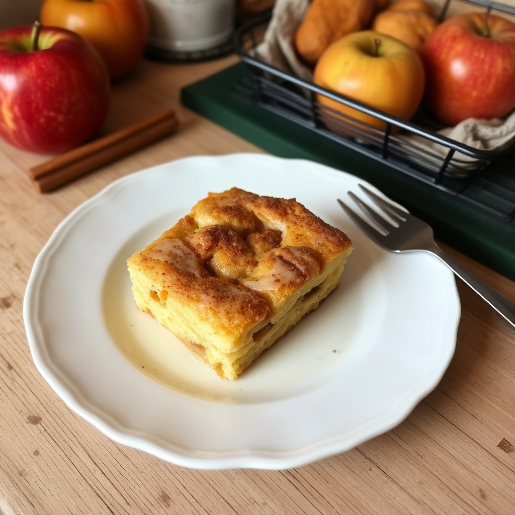 Warmer Apfel-Zimt-Schaumgenuss