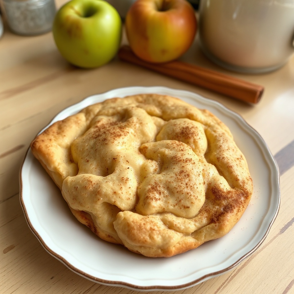 Cinnamon Apple Scone Pie