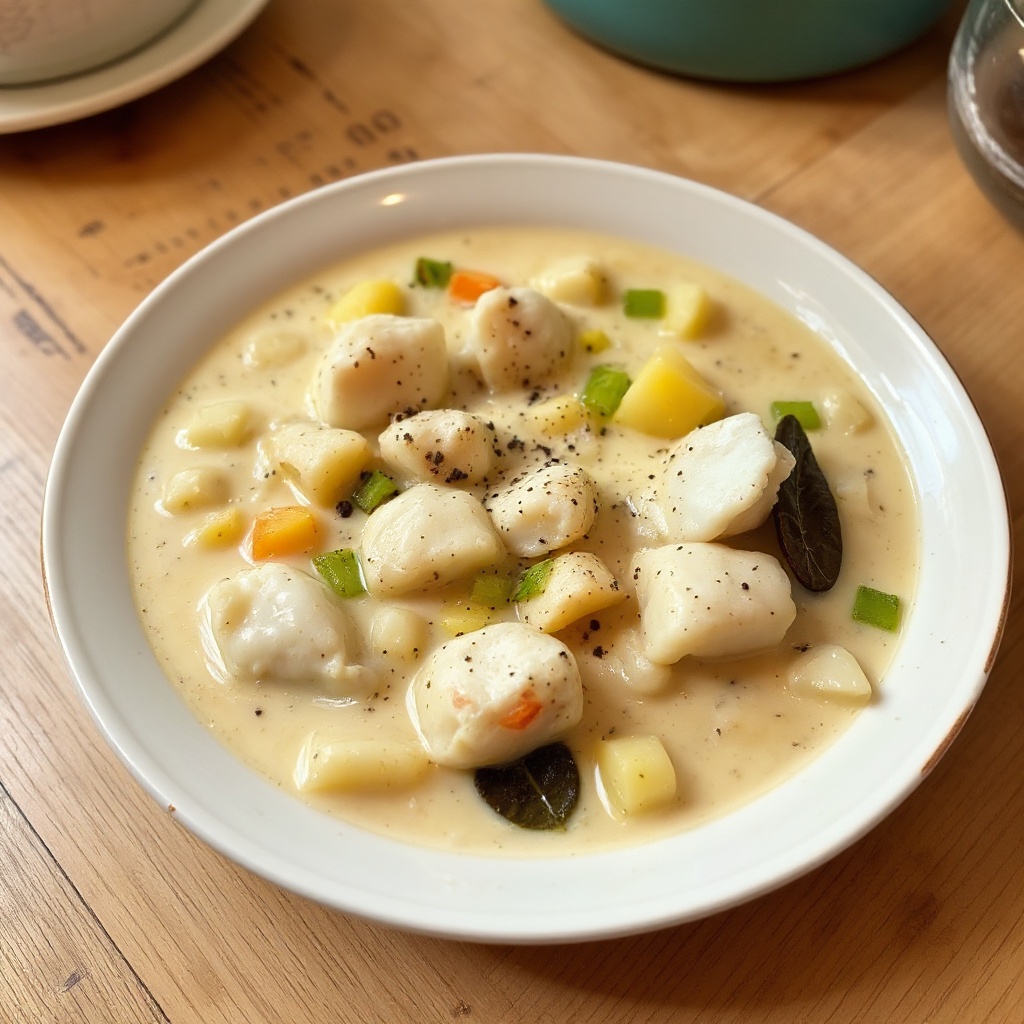 Cremige Küsten-Haddock-Chowder