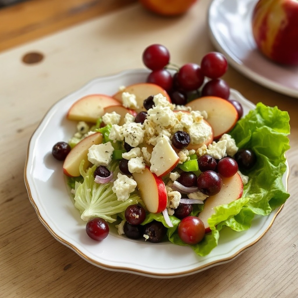 Ernte-Apfel-Gorgonzola-Salat