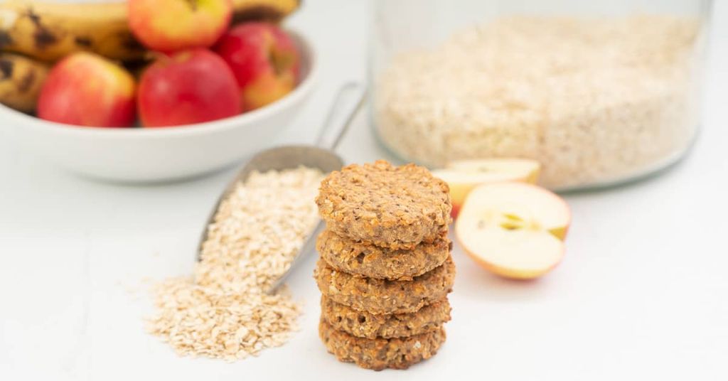 Applesauce, Banana, and Chia Seed (ABC) Toddler Cookies