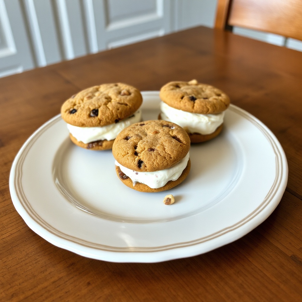 Deluxe Ice Cream Cookie Sandwiches