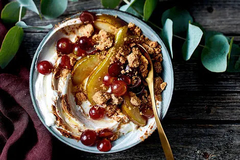 Winterliche Vanillecreme