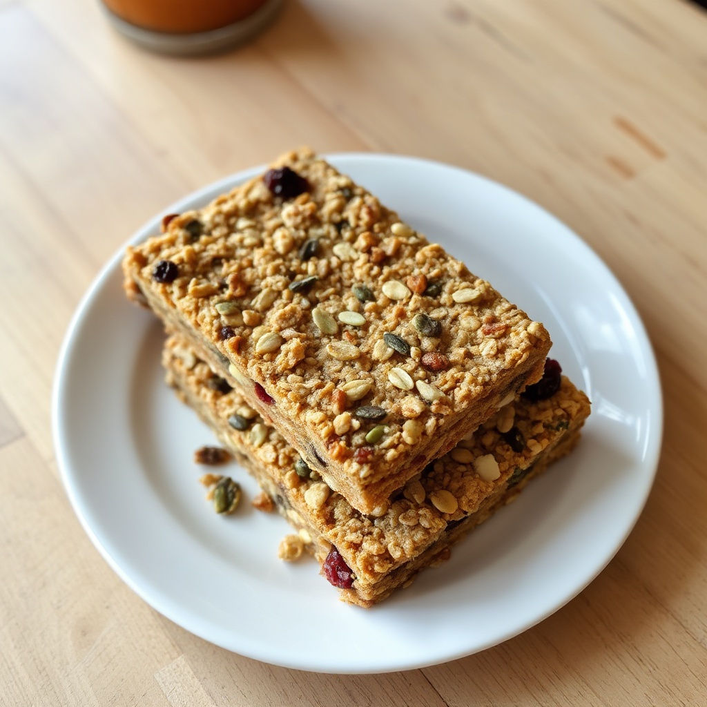 Nussige Saaten-Granola-Riegel