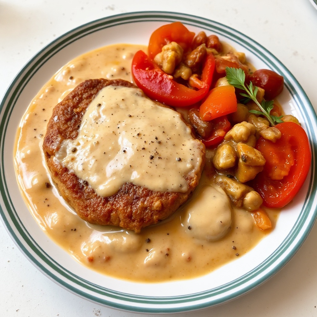 Savory Paprika Pork Cutlets with Creamy Sauce