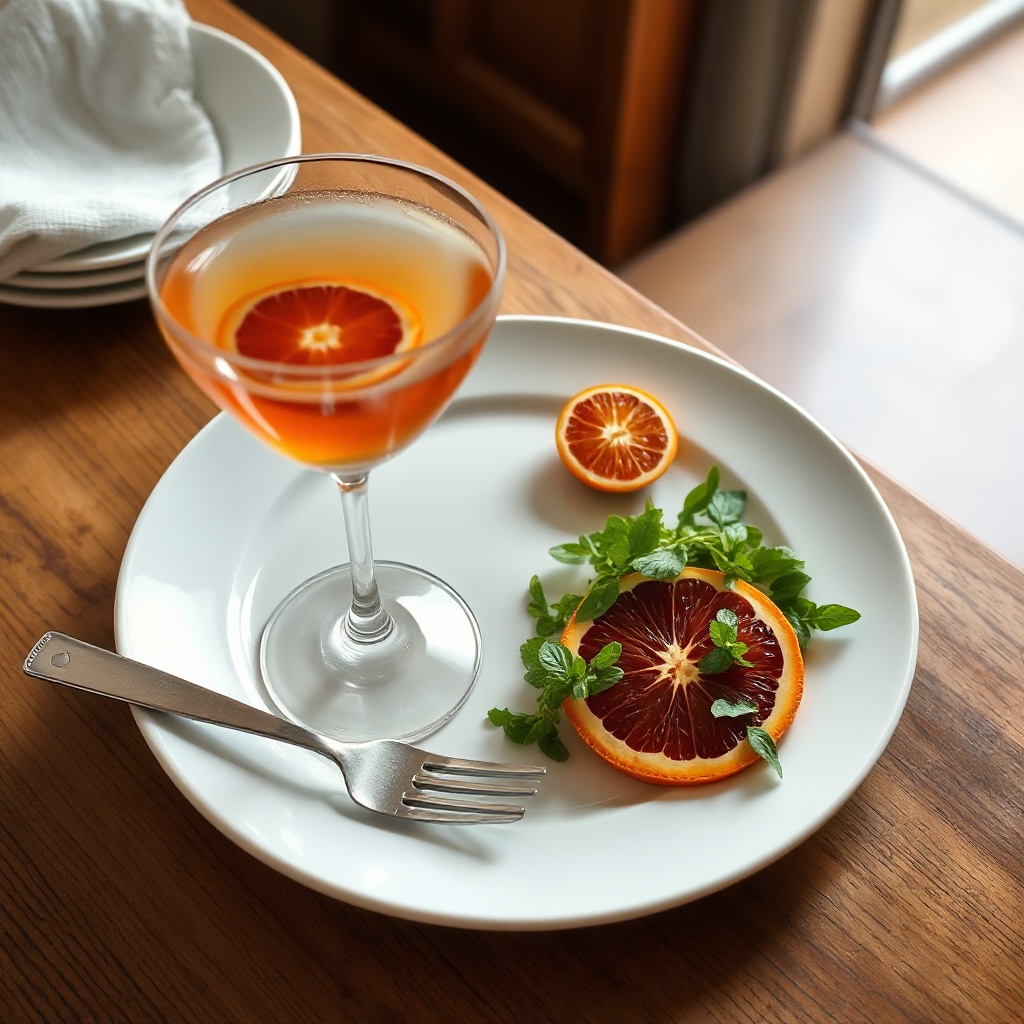 Citrus Sunset Martini