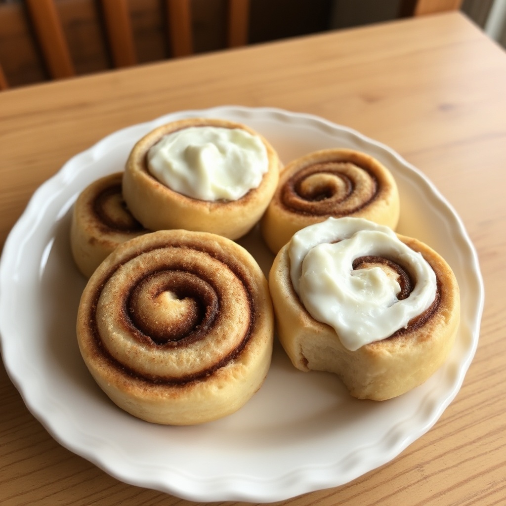 Hausgemachte Zimtschnecken
