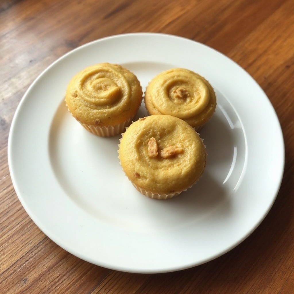 Vegan Banana Peanut Butter Cupcakes