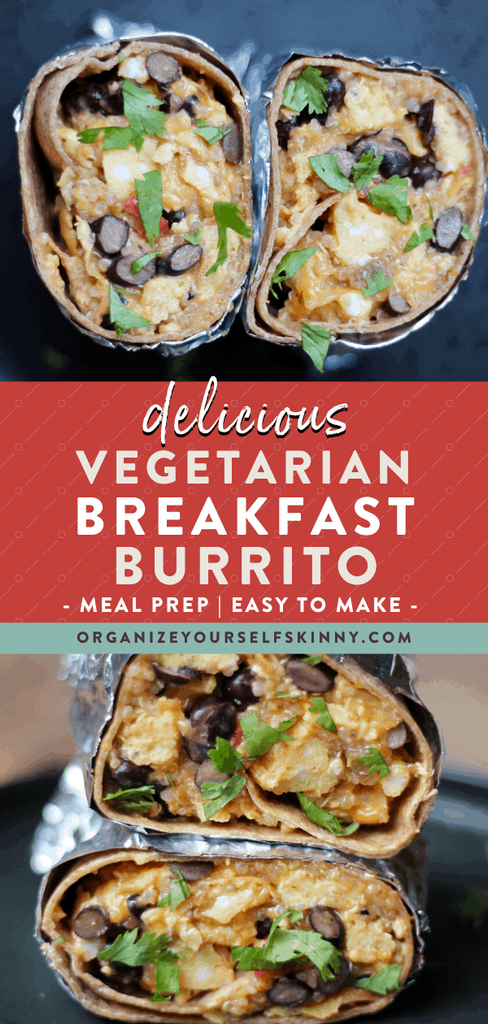Vegetarian Breakfast Burrito