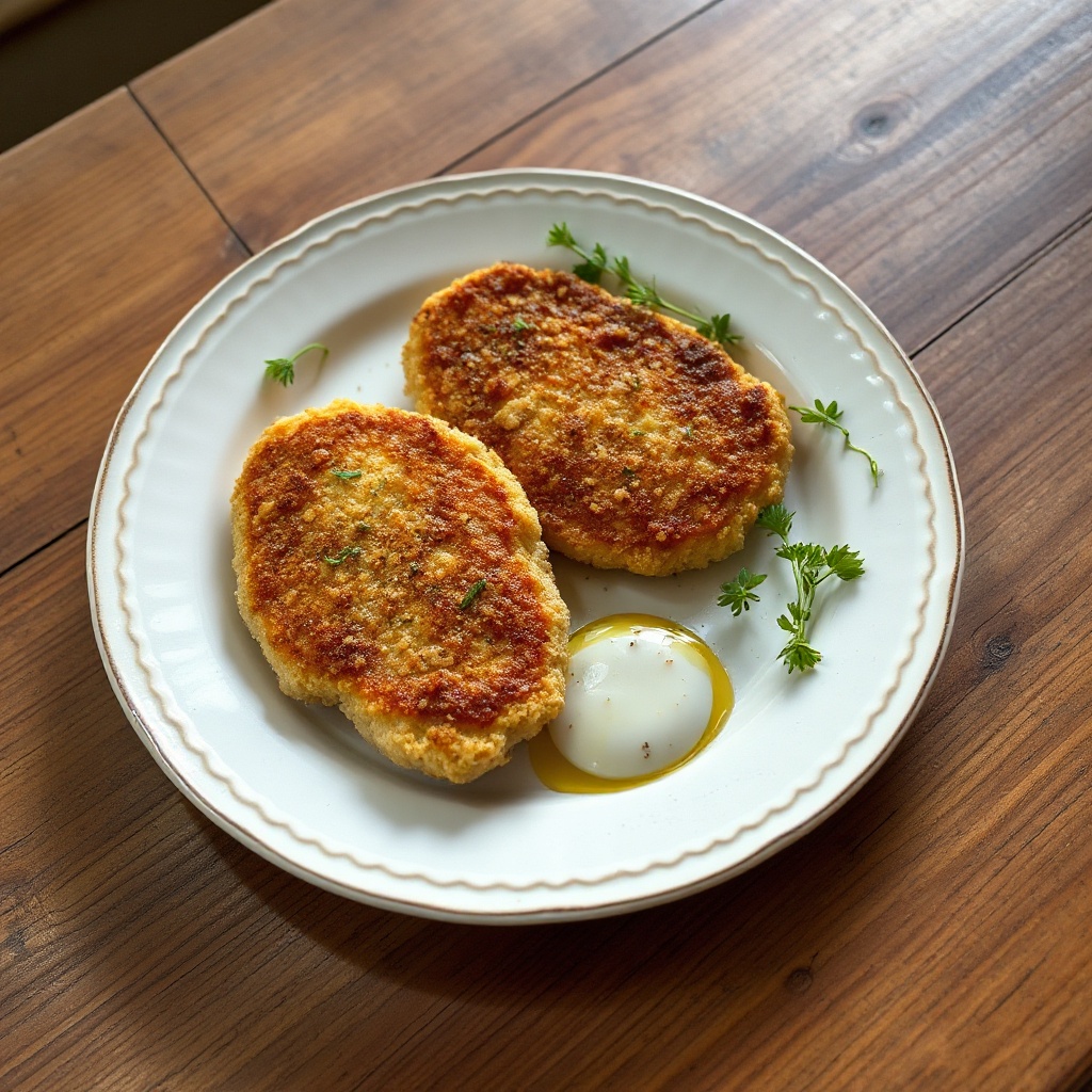 Cotolette di Pollo Croccanti all'Aglio