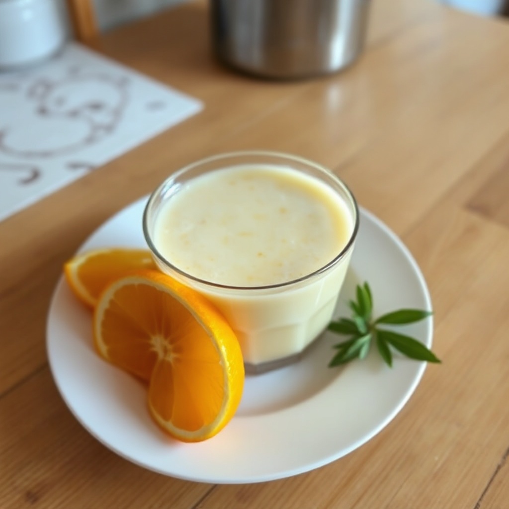 Creamy Orange Bliss Smoothie
