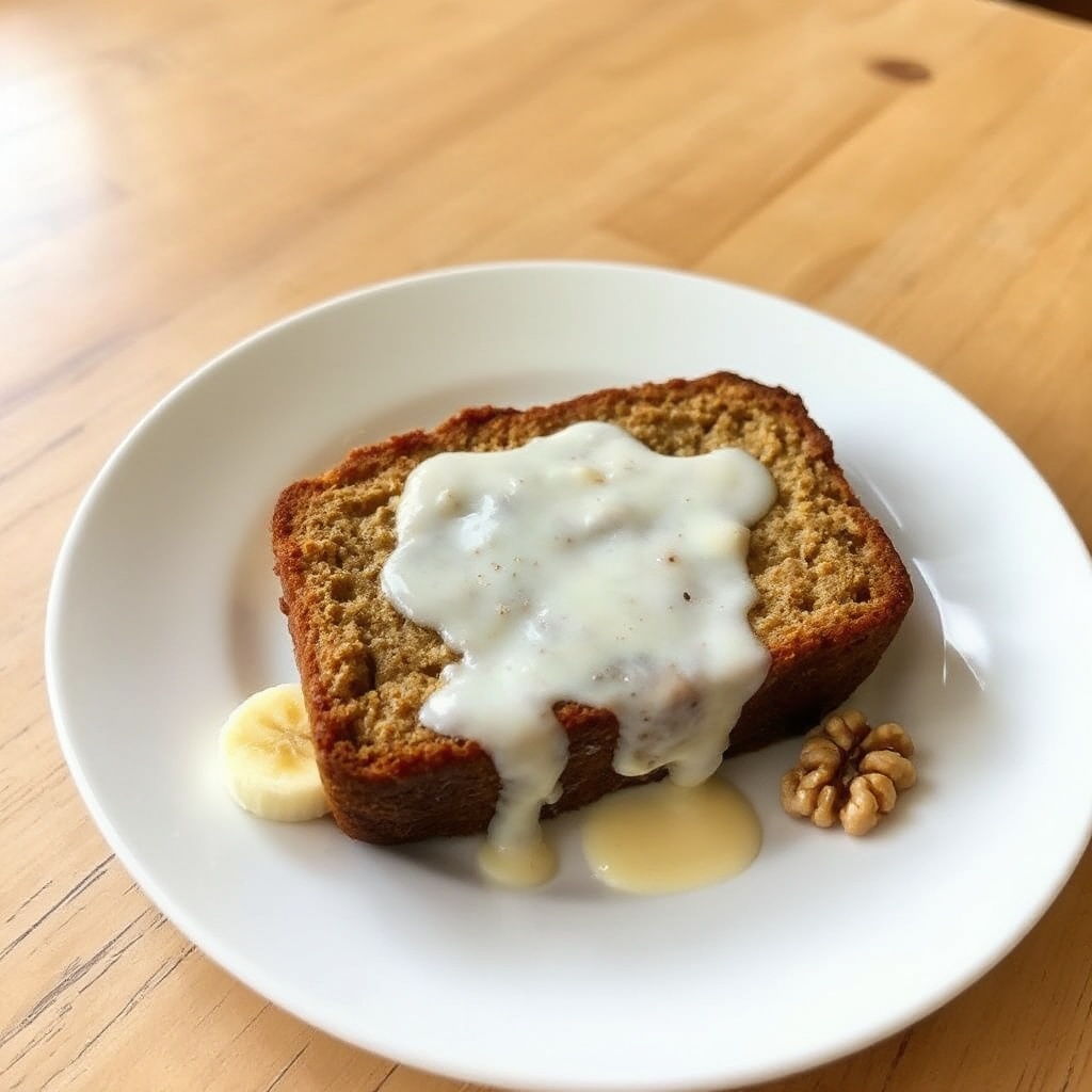 Bananen-Buttermilch-Walnuss-Brot