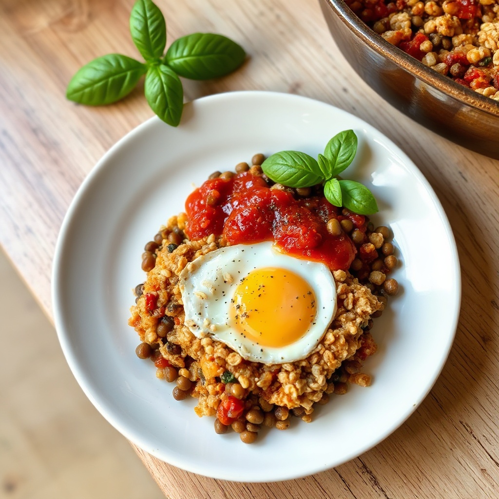 Sformato Salato di Lenticchie e Avena