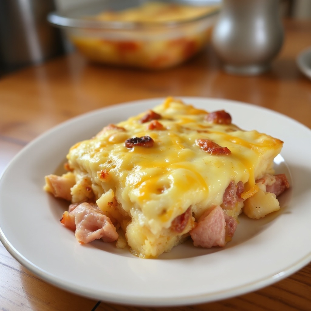 Herzhafte Frühstücksauflauf