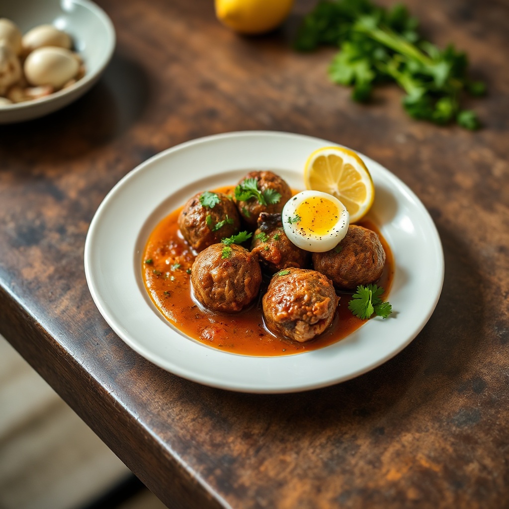 Tagine di Polpette Speziate Marocchine