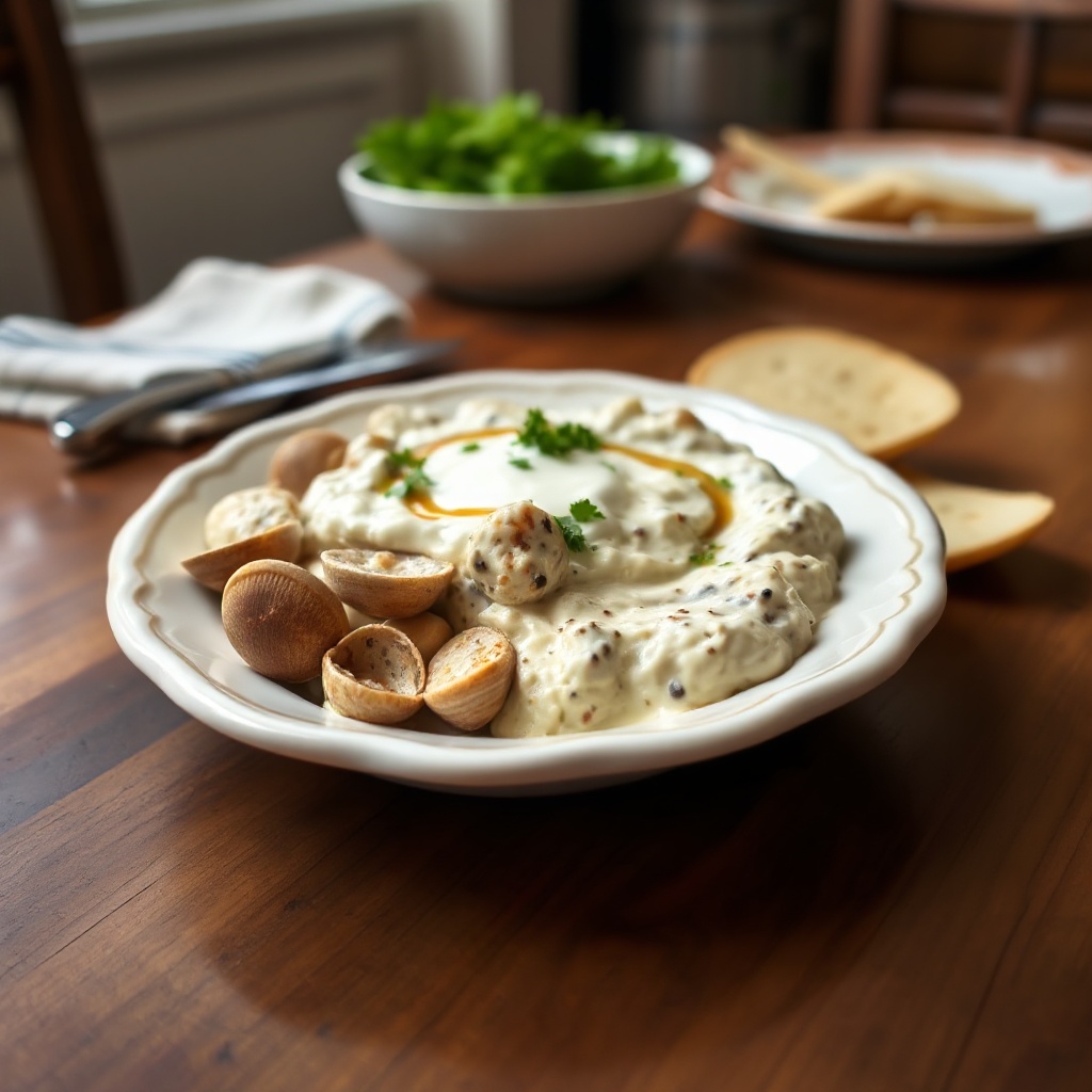 Deliziosa Salsa di Vongole Cremosa