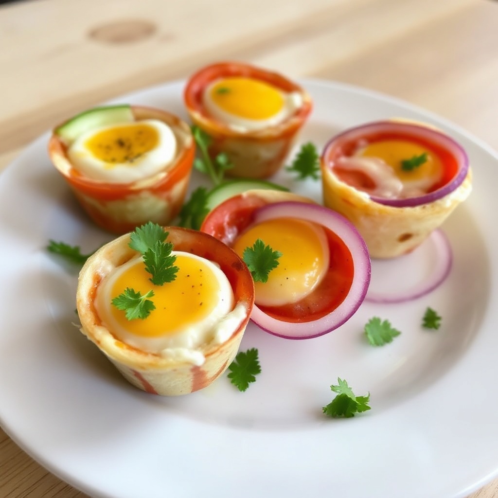 Cremige Tomaten-Ei-Tassen