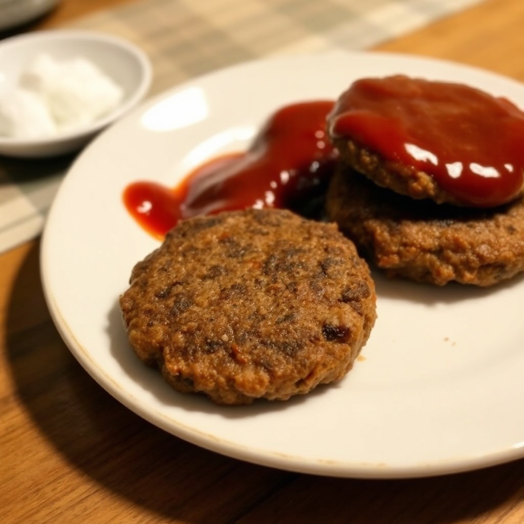 Slow Cooker BBQ Beef Patties