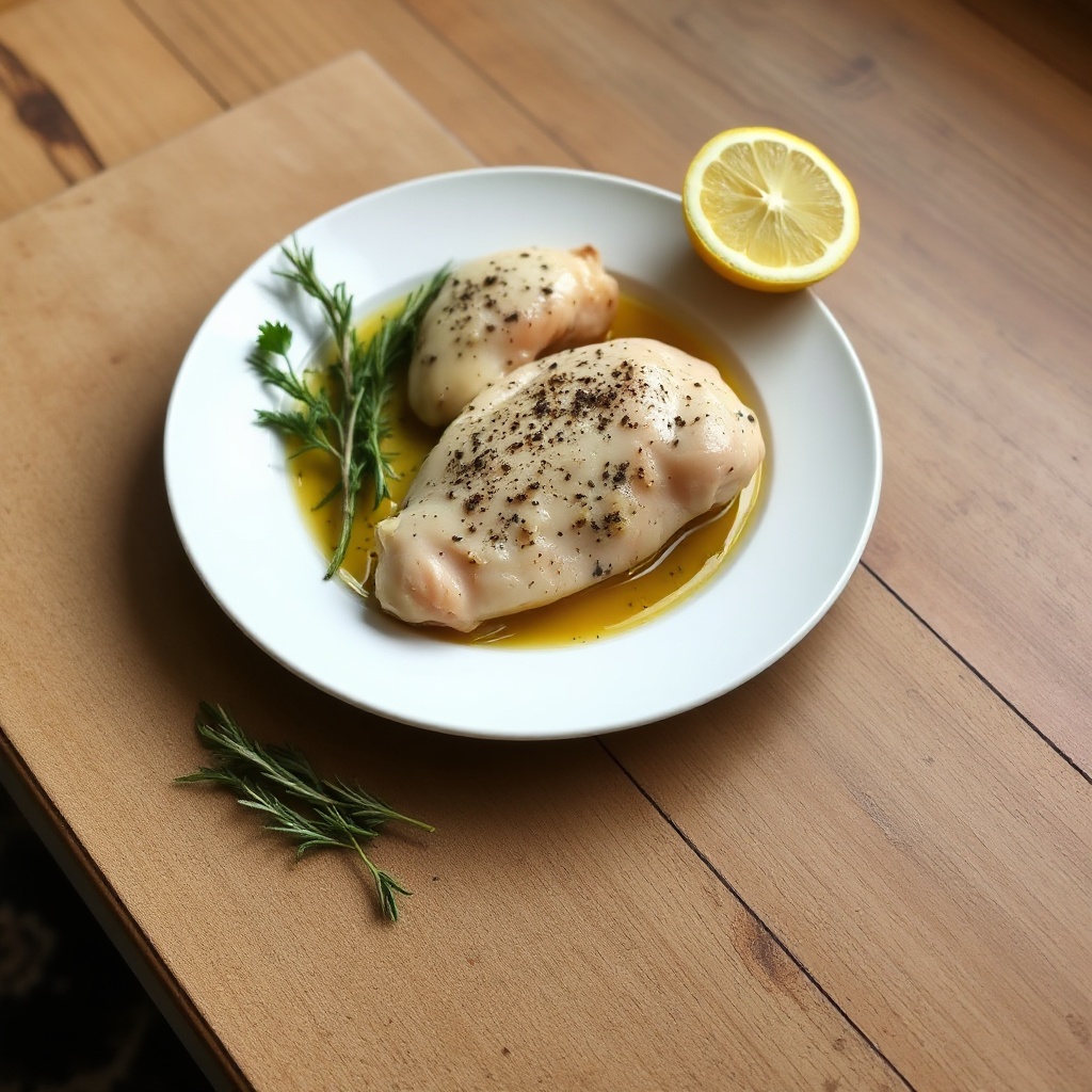 Herb-Infused Lemon Baked Chicken