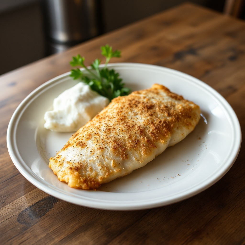 Knusprige Cajun-Tilapia