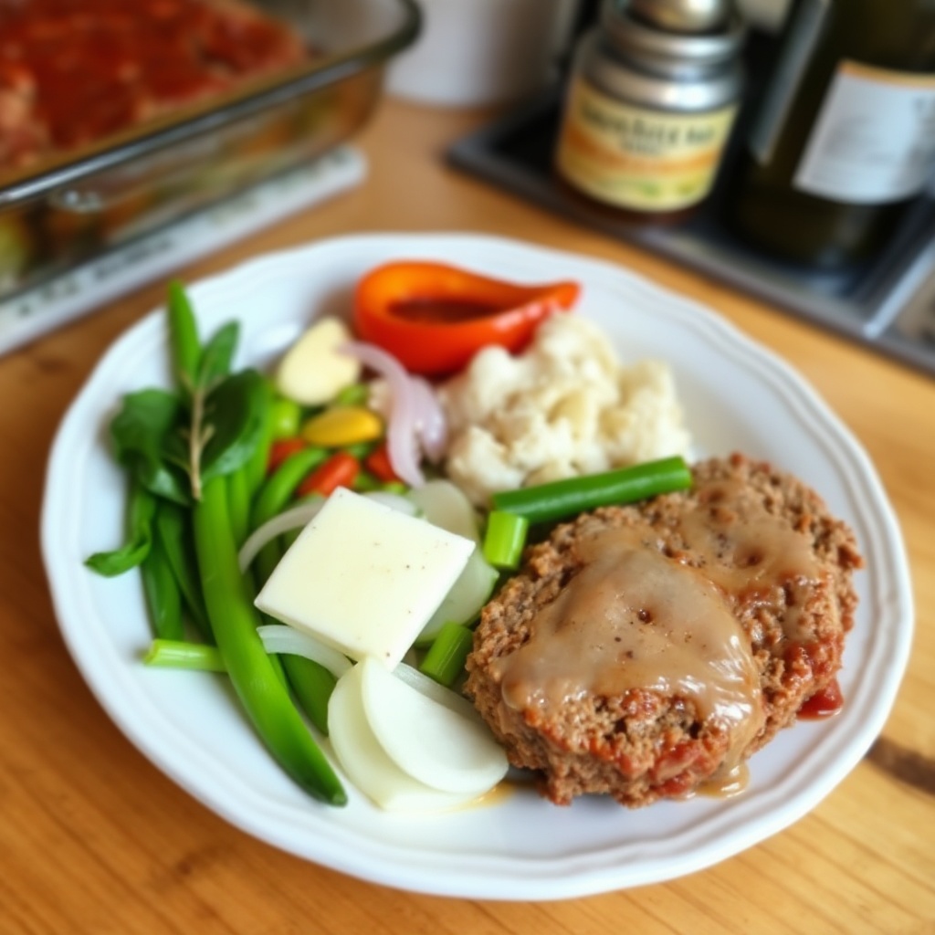 Spiced Cajun Meatloaf with Tangy Glaze