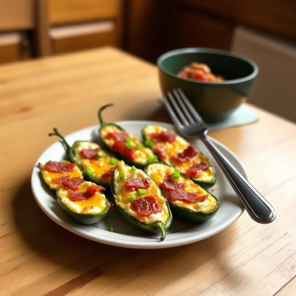 Cheesy Bacon Jalapeño Poppers