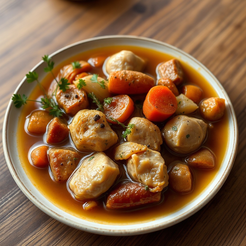 Hearty Chicken and Sausage Stew