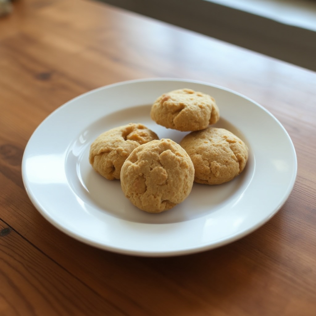 Biscotti per Cani Fatti in Casa con Burro di Arachidi