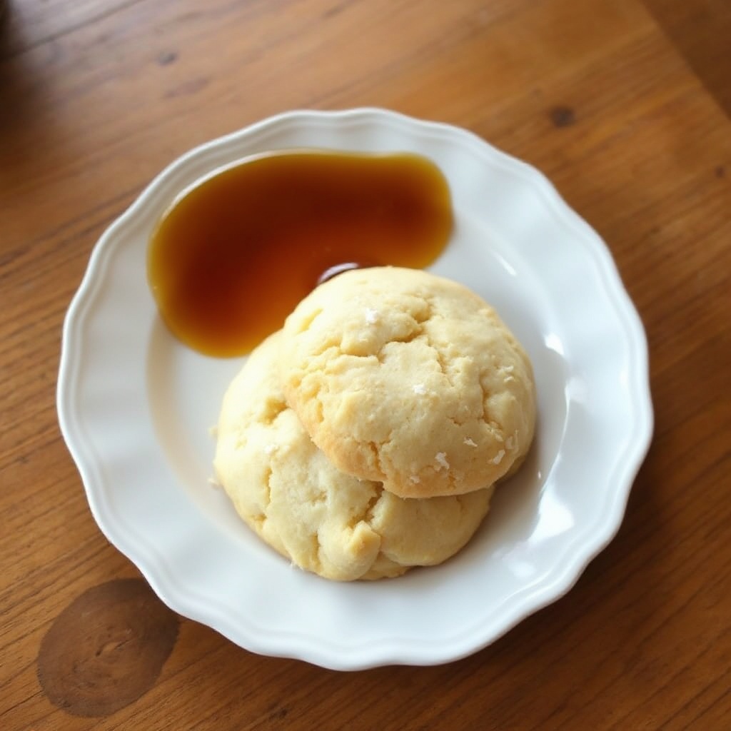 Soft Maple Coconut Cookies
