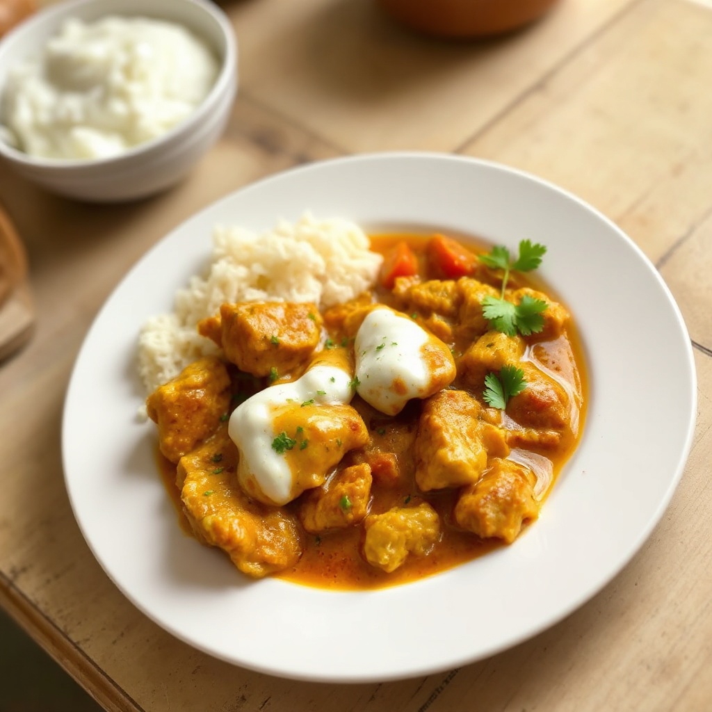Delizia di Pollo Masala Cremoso