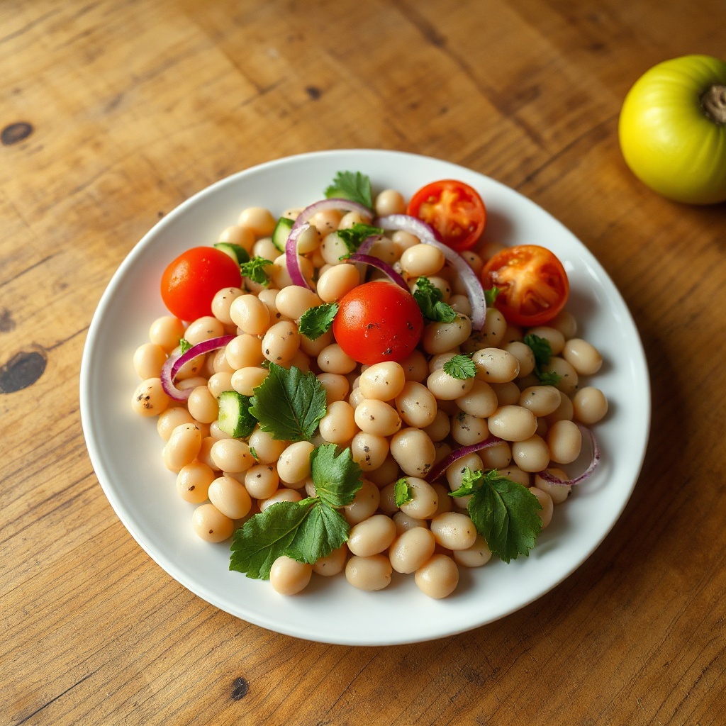 Mediterranean White Bean Salad