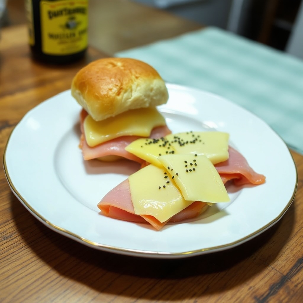 Slider Salati con Prosciutto e Formaggio