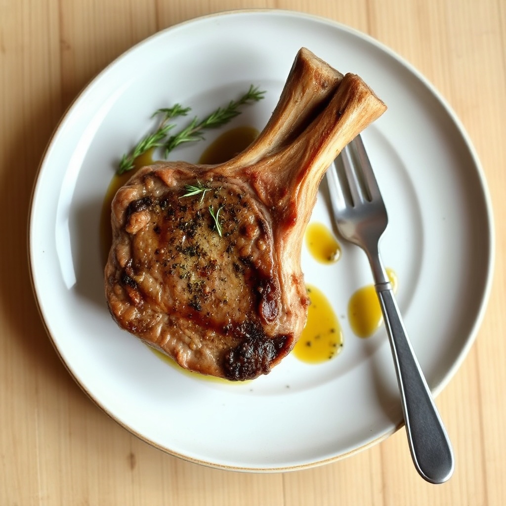 Knoblauch-Kräuter-Lammkoteletts