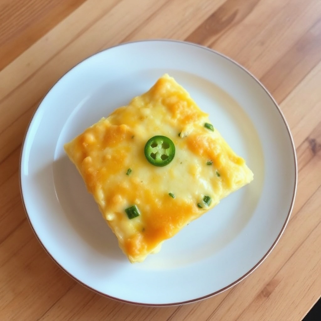 Quadrati di Jalapeño e Formaggio