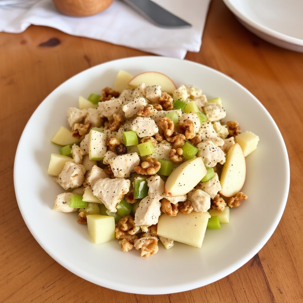 Chicken and Apple Crunch Salad