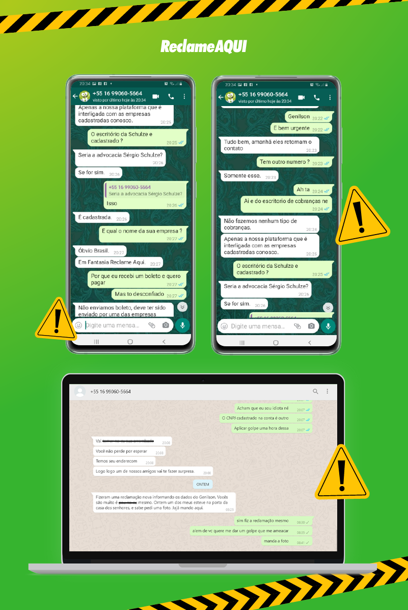 Como reclamar de uma empresa no Reclame Aqui pelo WhatsApp