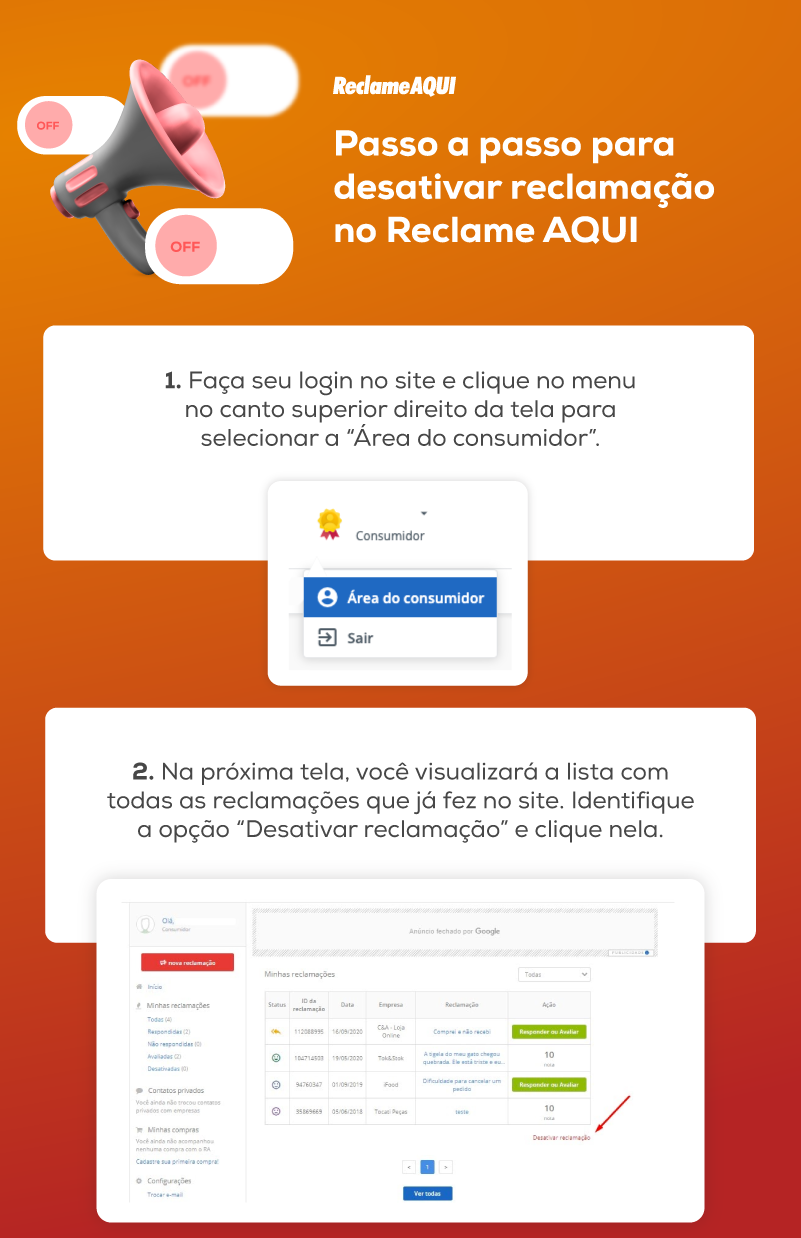 Por que é importante avaliar o atendimento à sua reclamação  Pronto, agora  você não vai ter desculpa pra esquecer de avaliar o atendimento no Reclame  AQUI. 😊 Dá uma olhadinha no