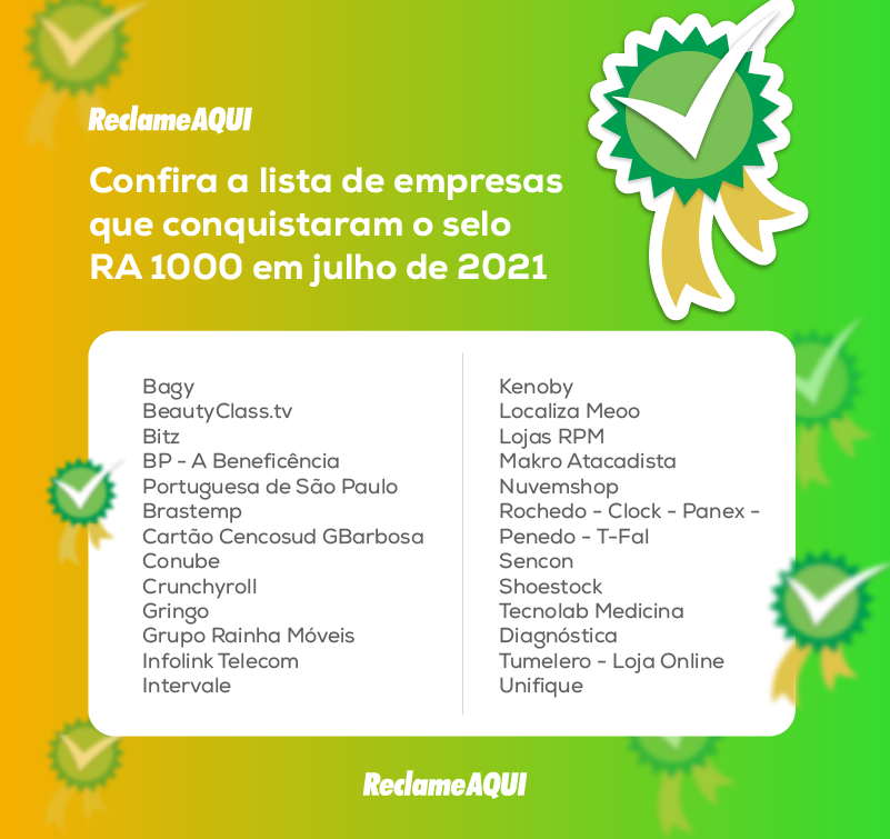 Conquistamos a Cobiçada Nota RA1000 no Reclame Aqui