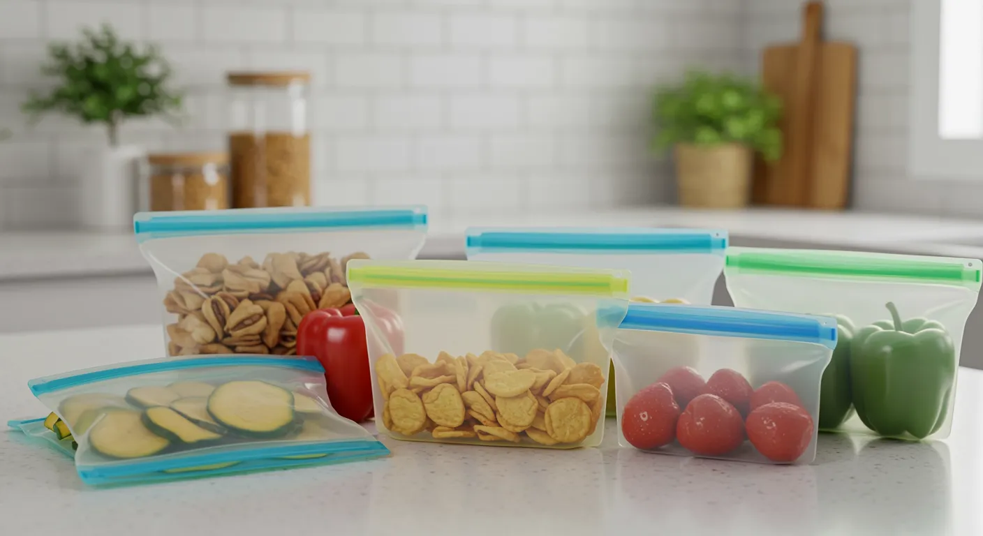 Best Reusable Silicone Food Storage Bags for Eco-Friendly Kitchens