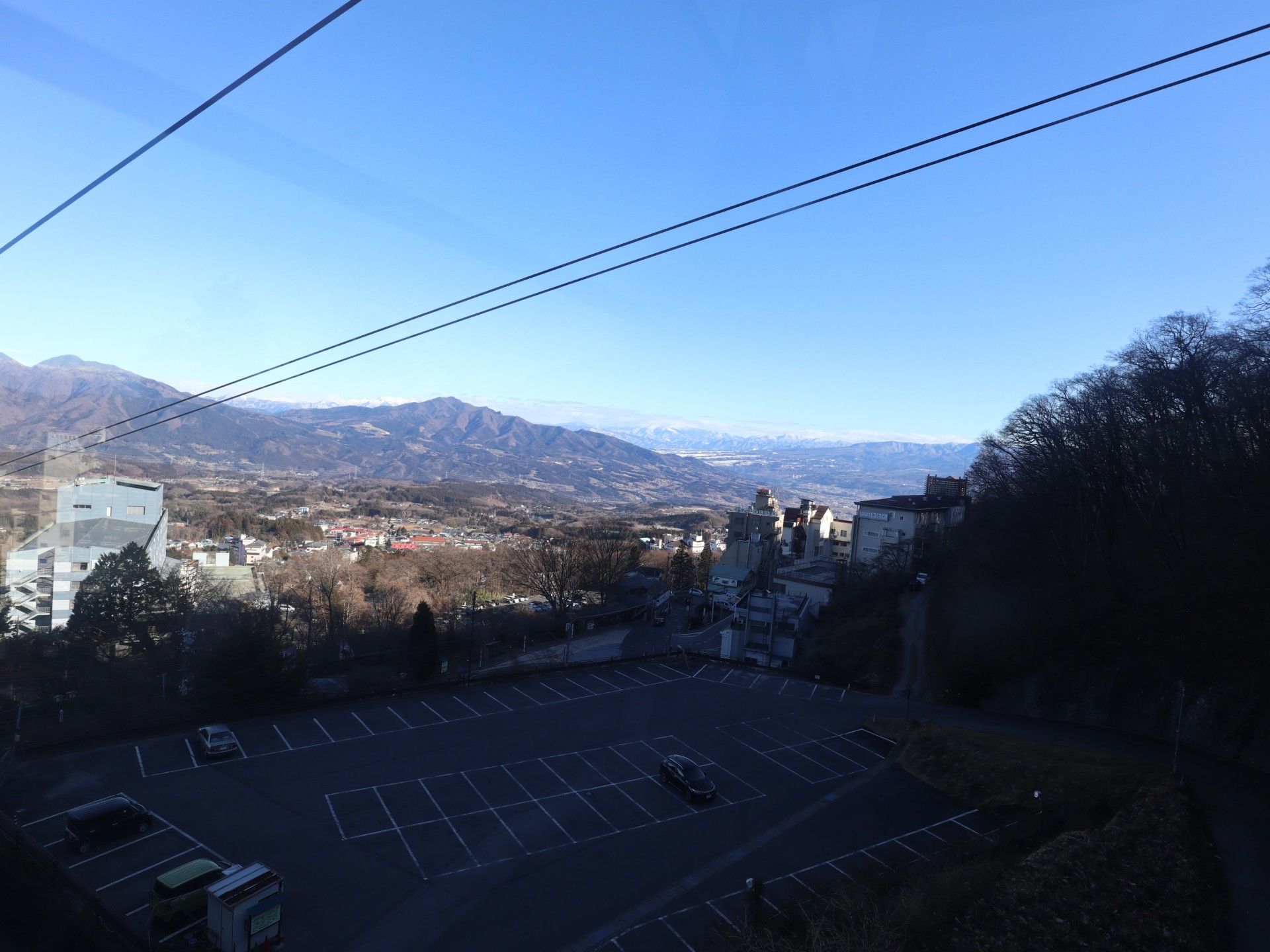 伊香保ロープウェイ 伊香保温泉街から空中散歩