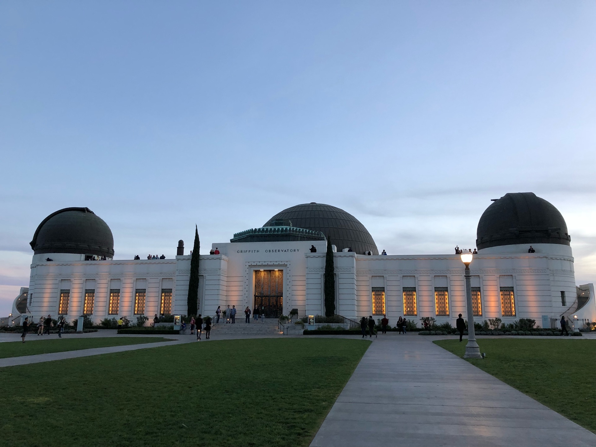 グリフィス天文台 藤のバックパッカー Los Angeles
