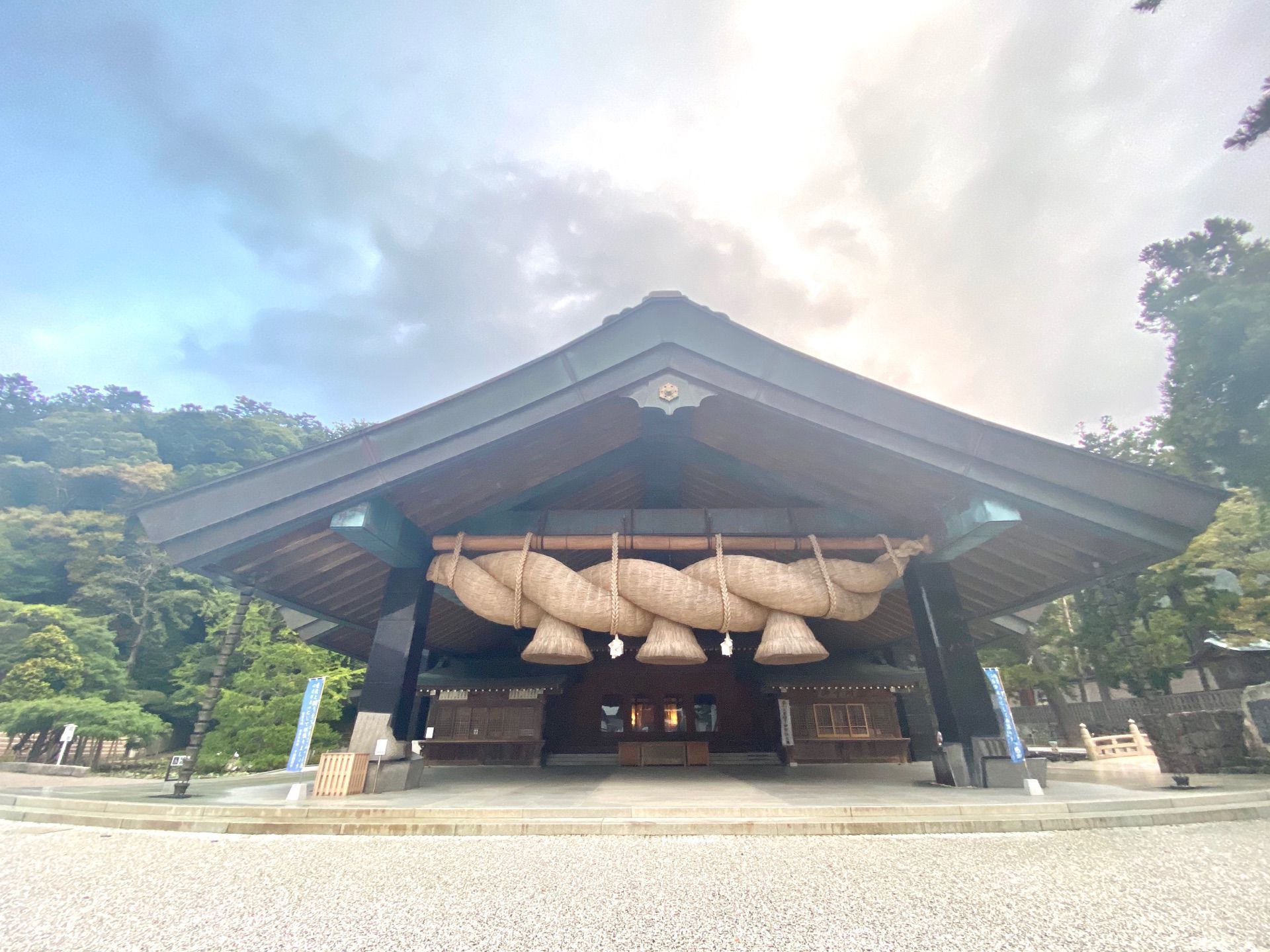 出雲大社 八雲立つ出雲の旅 １５ 早朝 出雲大社