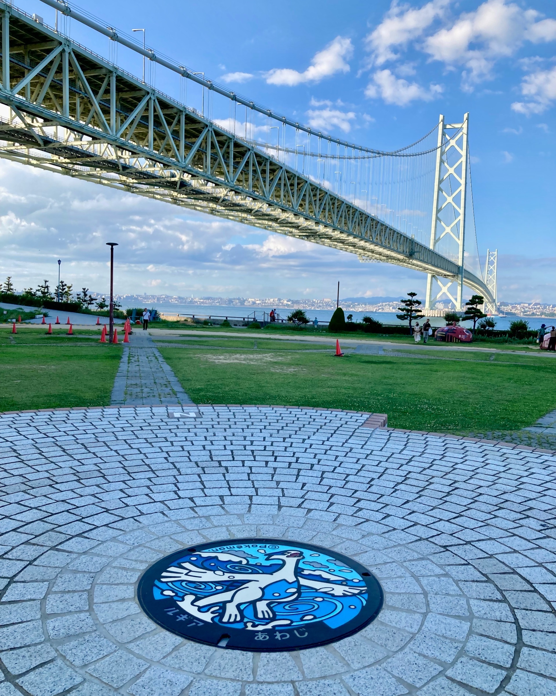 道の駅あわじ 明石海峡大橋の素晴らしい写真が撮れる道の駅