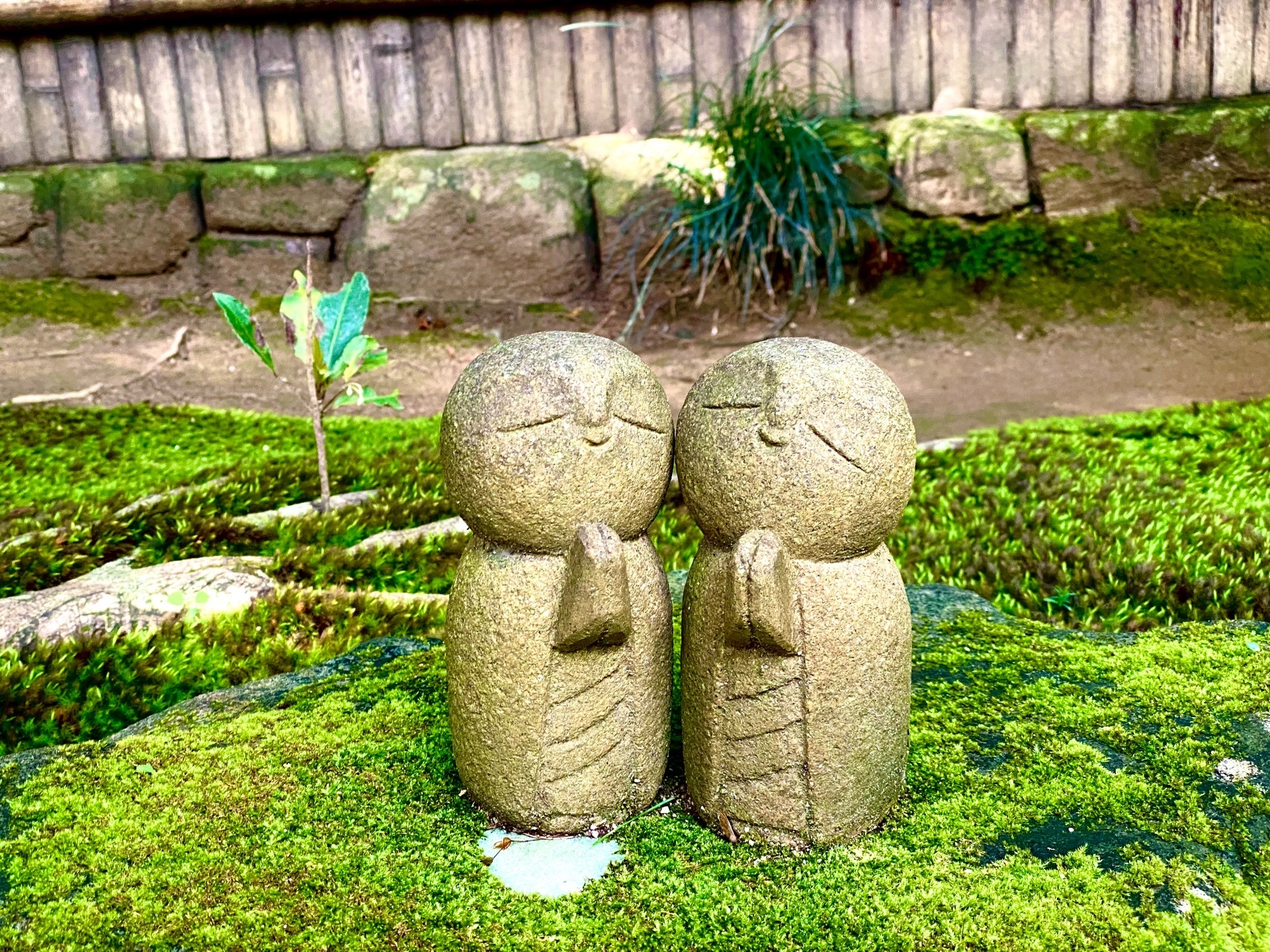 詩仙堂・丈山寺『憧れのお地蔵さまに会えました😁』