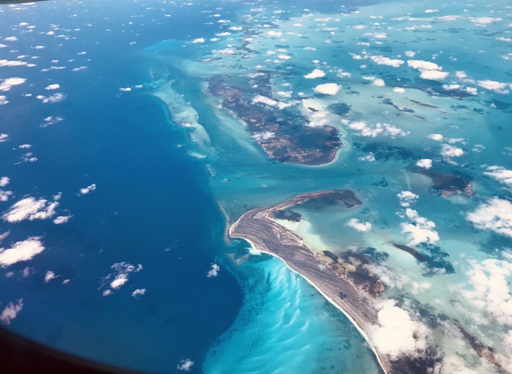 ハバナ 上から見た天国のようなカリブ海とキューバから見たカリブ海