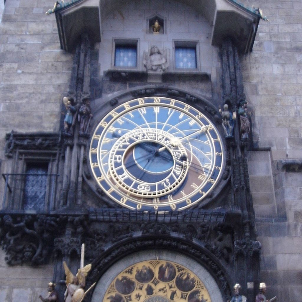 プラハの天文時計 チェコ プラハ 旧市庁舎 天文時計