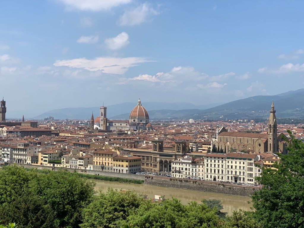 ミケランジェロ広場 イタリア フィレンツェ フィレンツェの街を一望できる場所