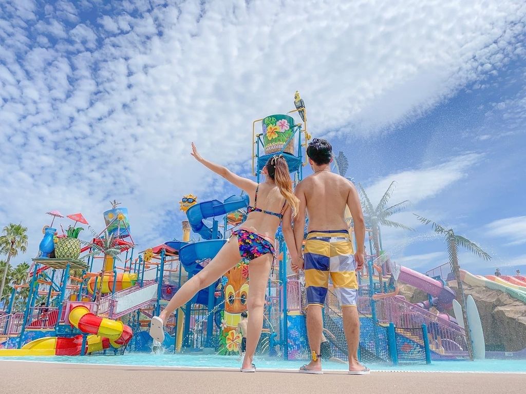 チケット長島ジャンボ海水プール♡ペア - 遊園地/テーマパーク