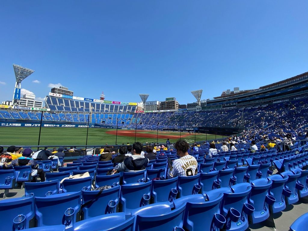 横浜スタジアム オリンピック会場になっている野球場